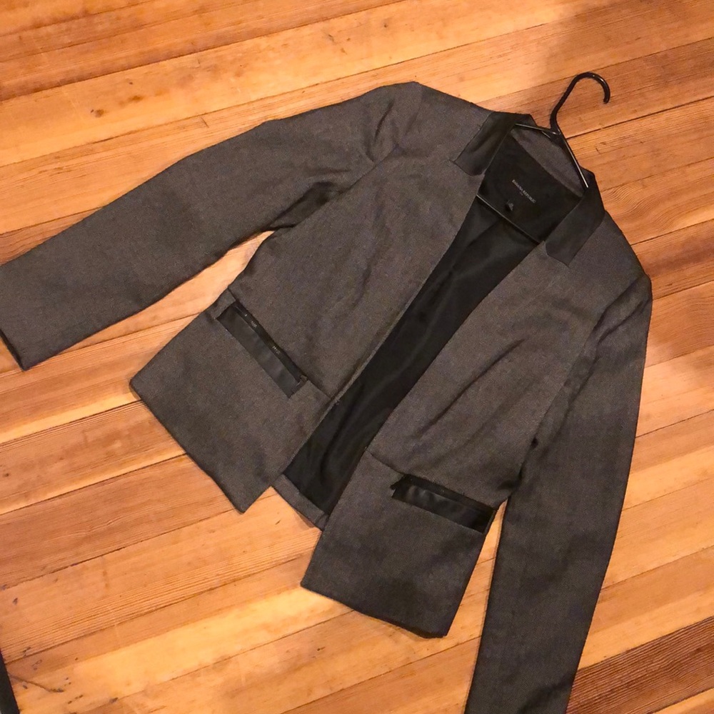 Dark Gray Business Blazer